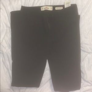 Worn once Hollister black jeans